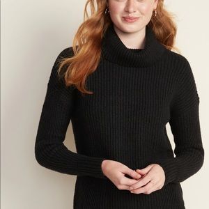 Slouchy Turtleneck Sweater
